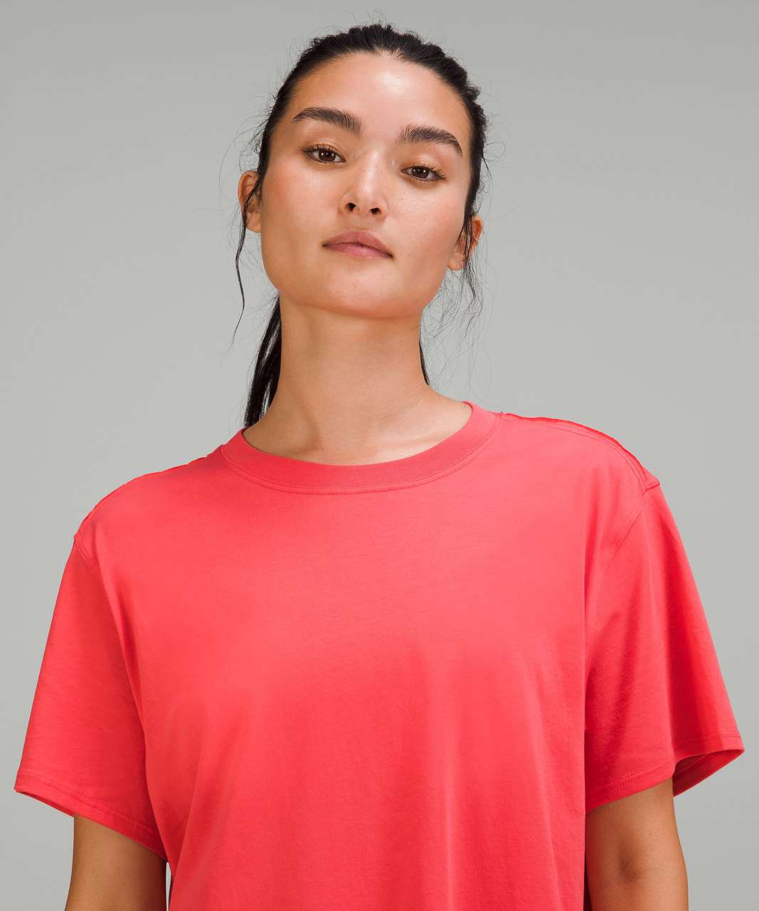 Lululemon All Yours Cotton T-Shirt - Pale Raspberry