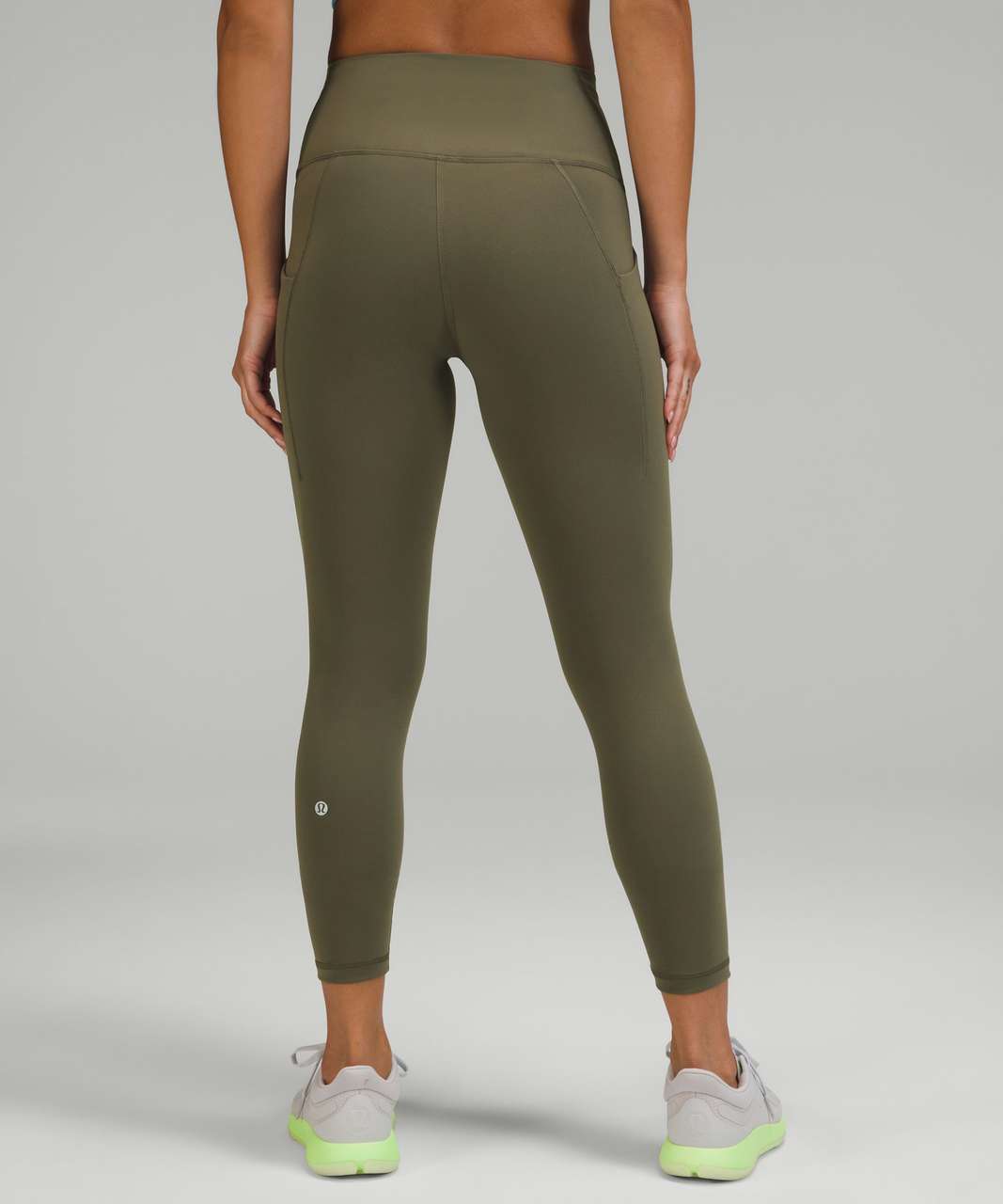 LuLulemon Wunder train HR 25” leggings in Chai size 8