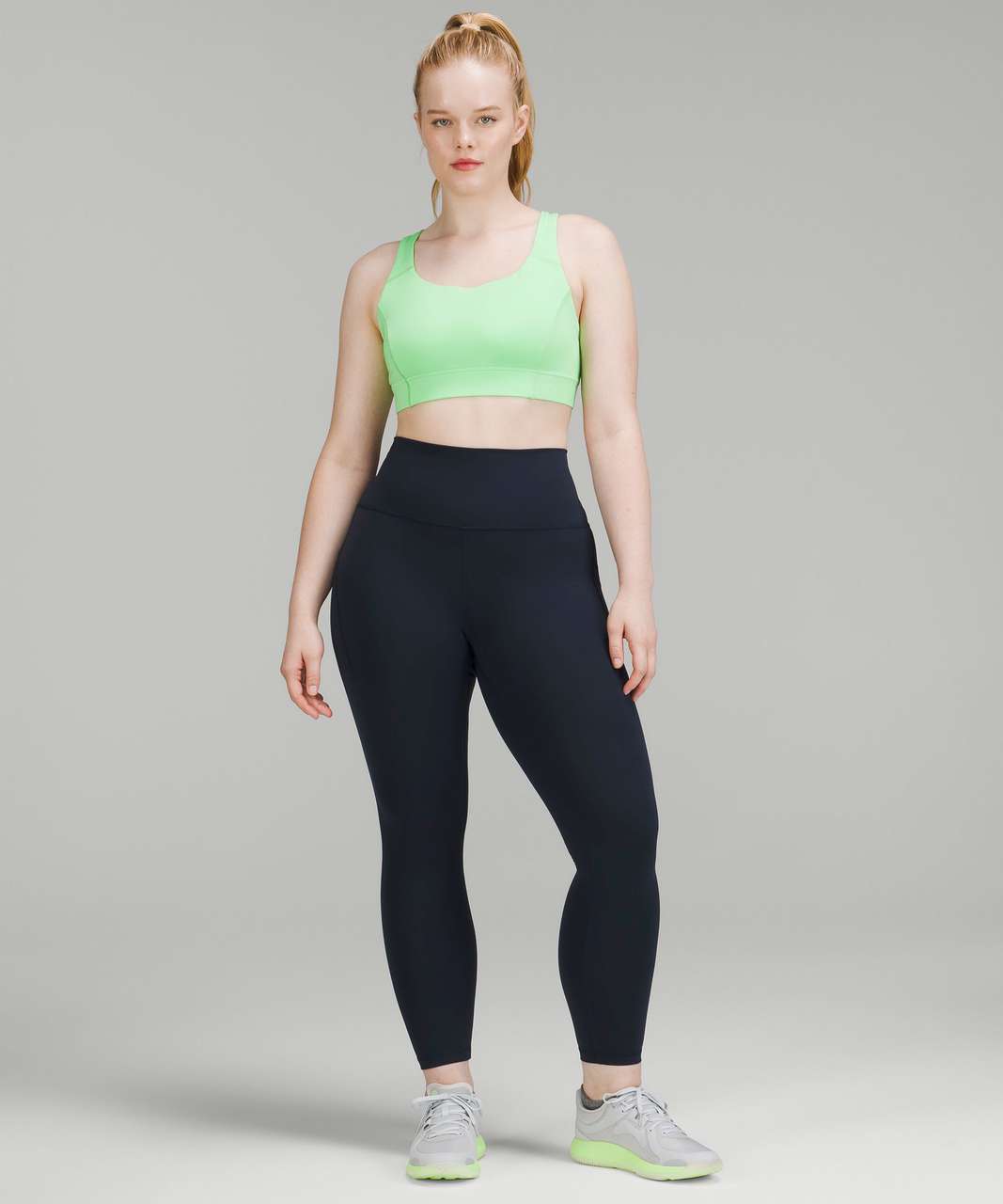 Lululemon Wunder Train High-Rise Tight with Pockets 25" - True Navy