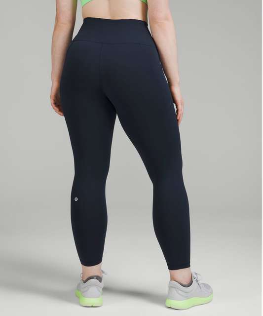 Lululemon Wunder Train High-Rise Tight 25 - Grey Sage - lulu fanatics