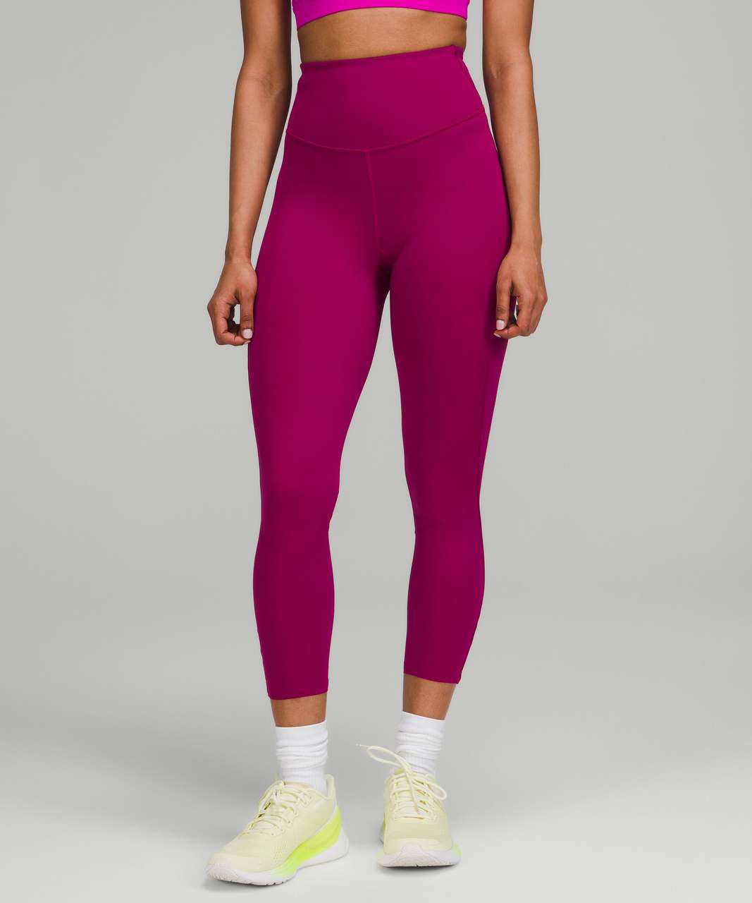 Lululemon Base Pace High-Rise Crop 23" - Magenta Purple