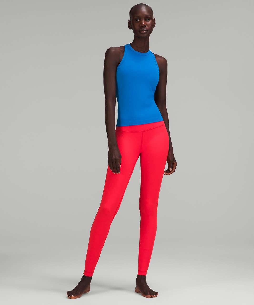 Lululemon Align High-Rise Crop 23 - Love Red - lulu fanatics