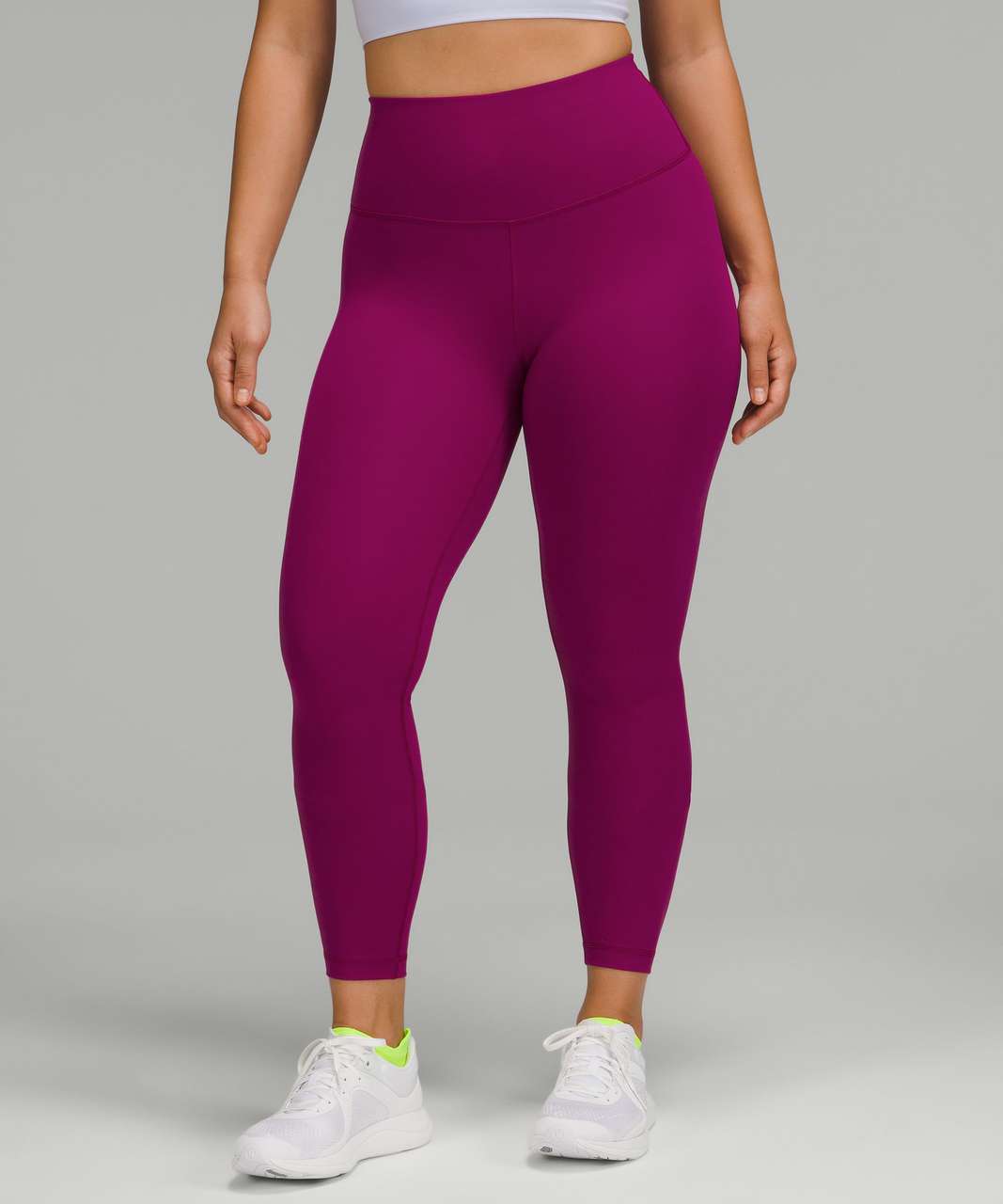 Lululemon Wunder Train Contour Fit High-Rise Tight 25" - Magenta Purple