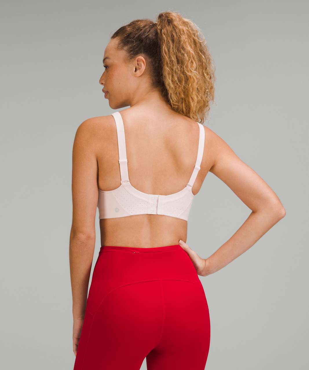 Lululemon Run Times Bra *High Support, B–G Cups - Strawberry Milkshake