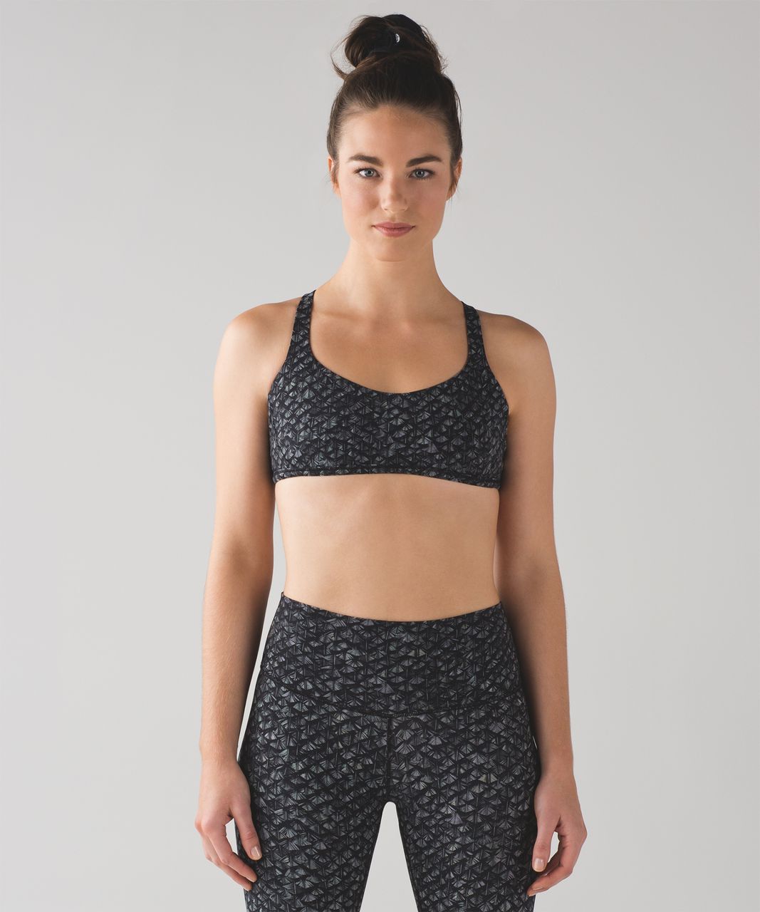 Lululemon Free To Be Zen Bra - Iridescent Multi Black