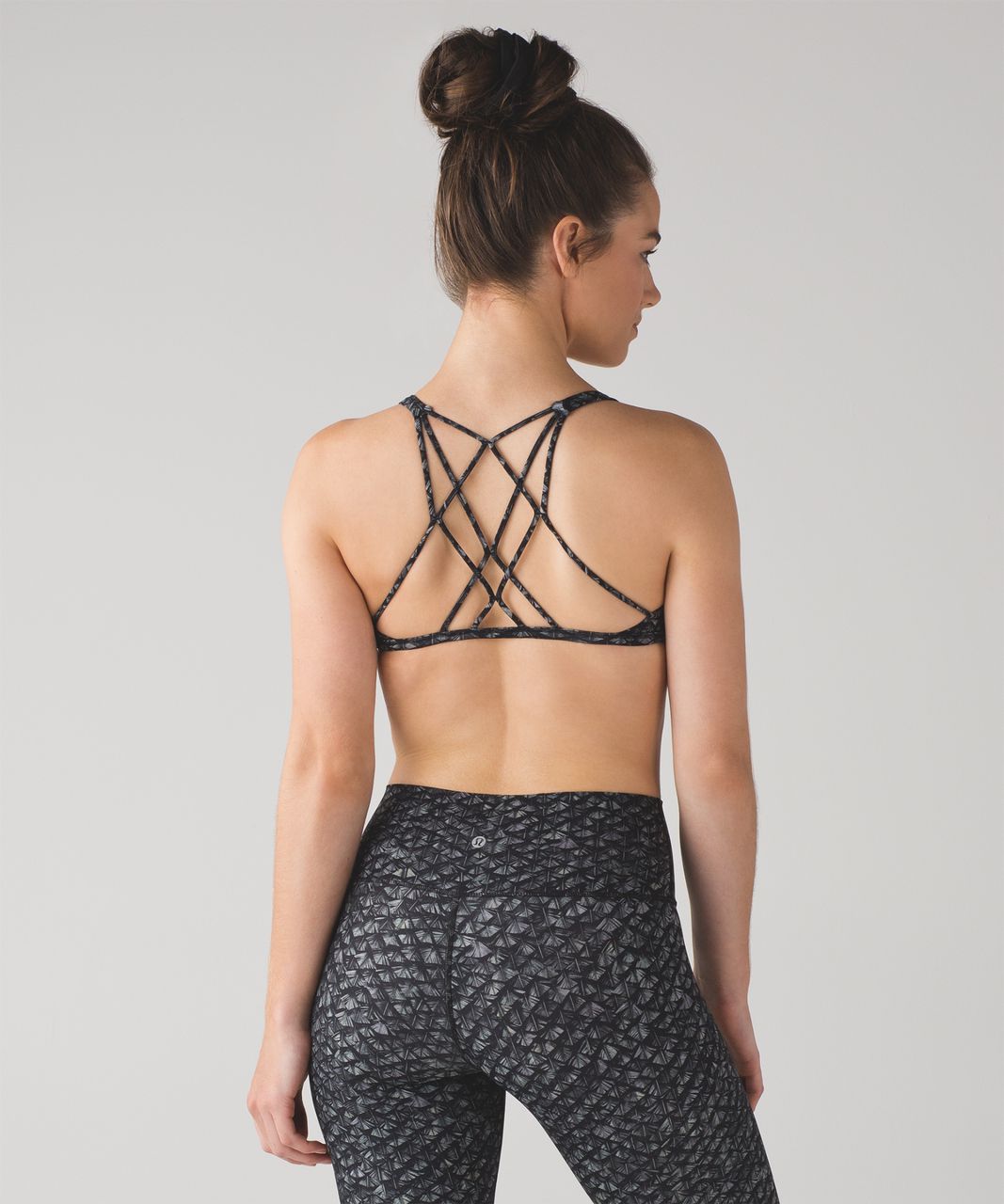 Lululemon Free To Be Zen Bra - Iridescent Multi Black