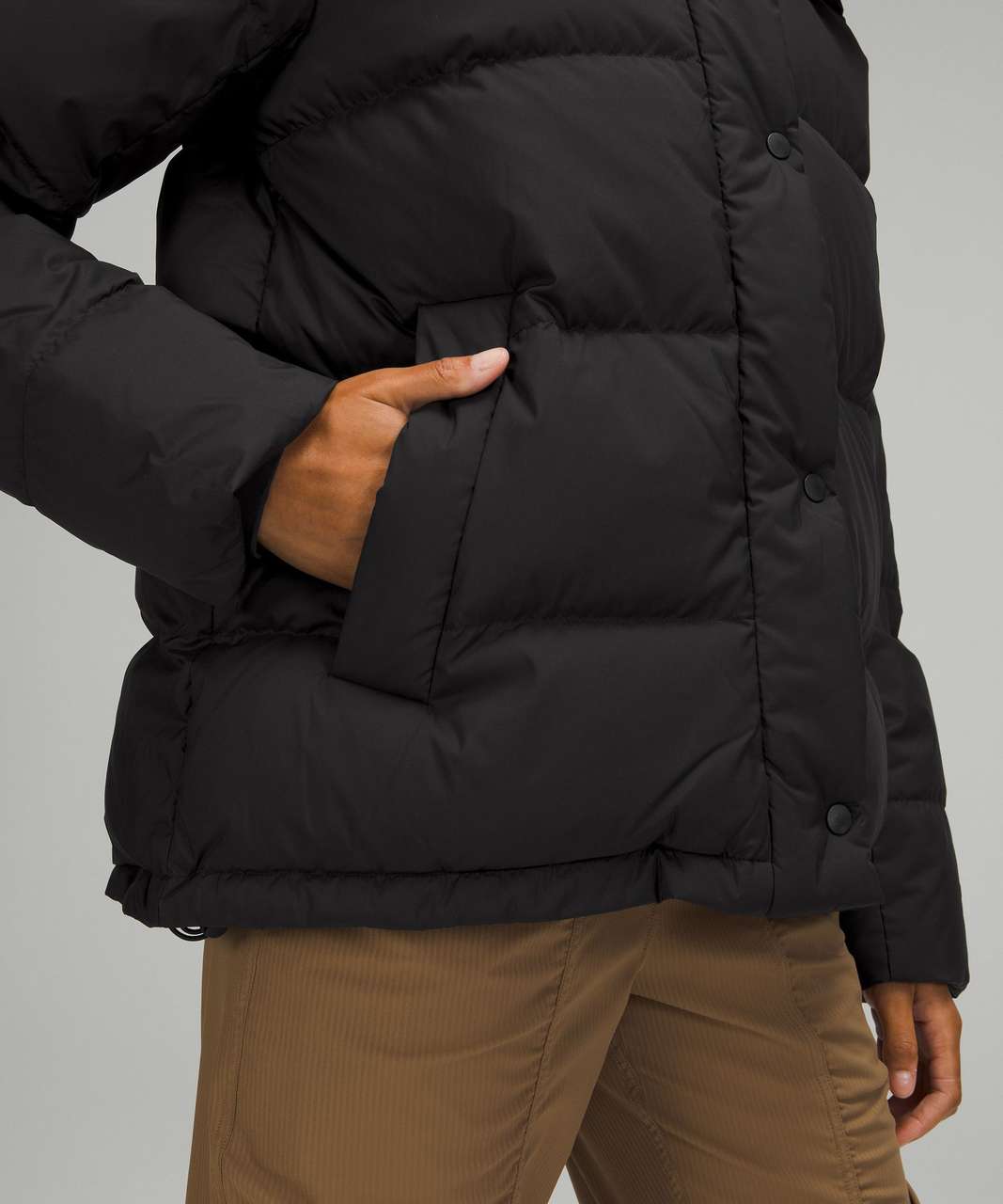 Lululemon Wunder Puff Jacket BLACK Sz 10 $298 NWT