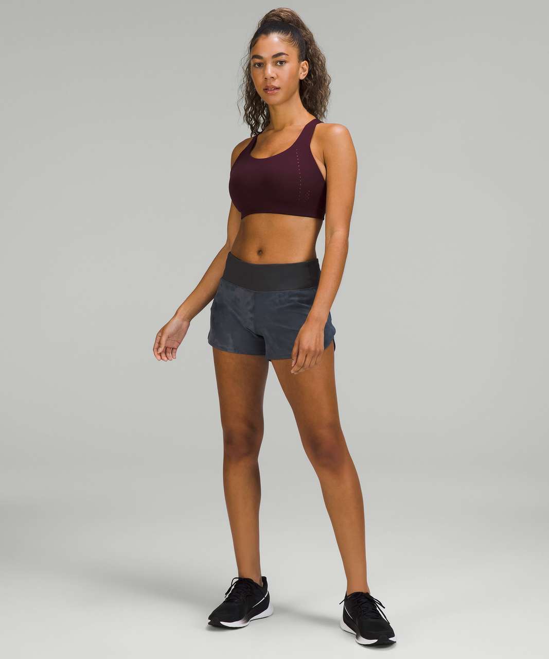 Lululemon AirSupport Bra *High Support, C–DDD Cups - Cassis