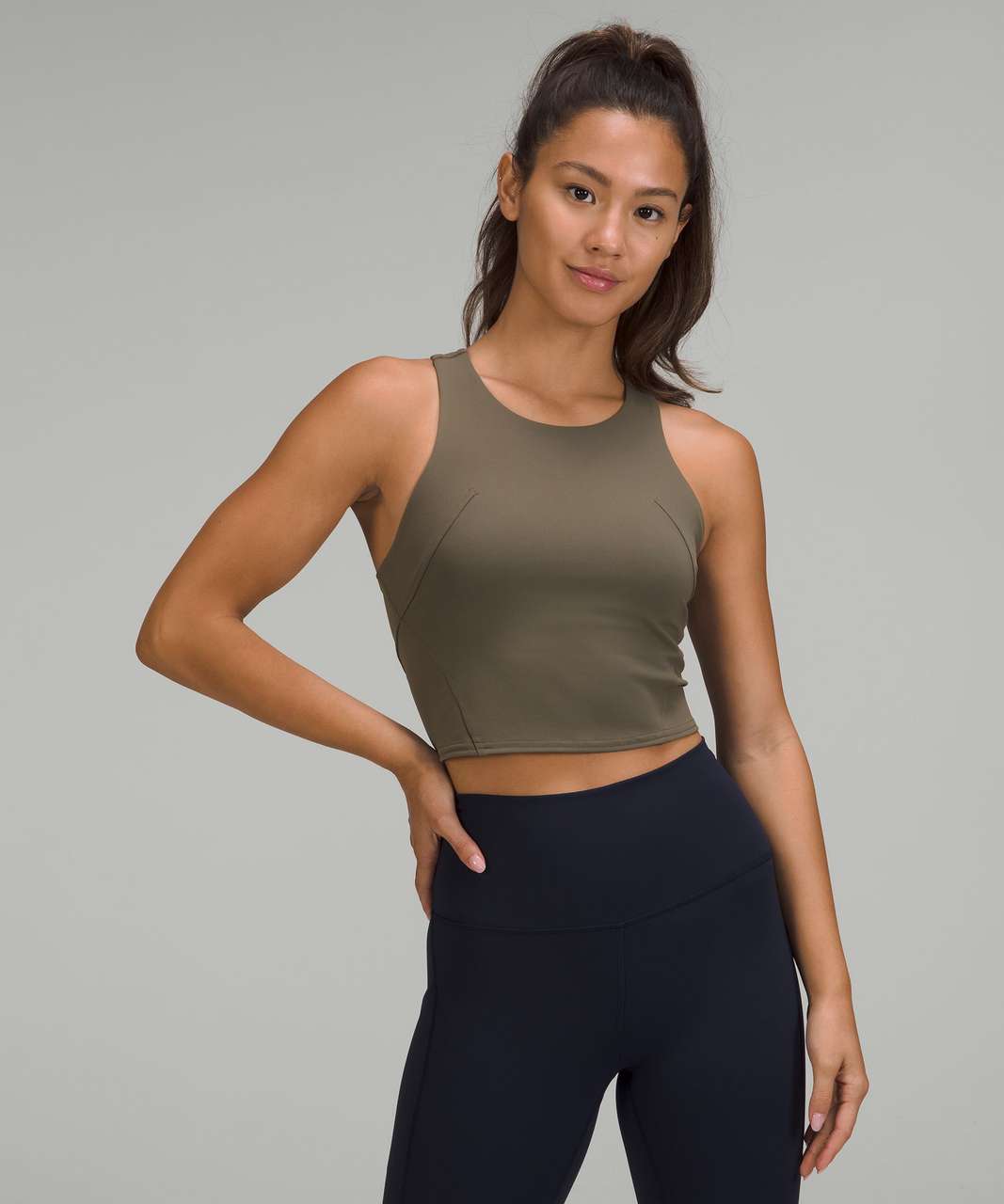 Lululemon Invigorate Training Tank Top - Carob Brown