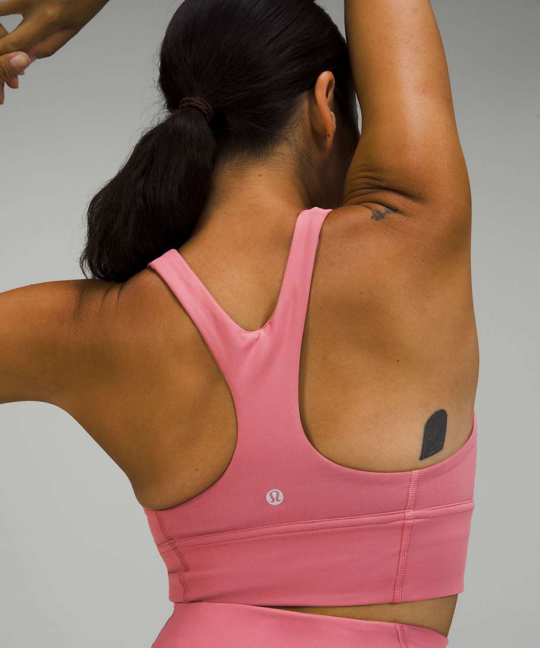 Lululemon Wunder Train Strappy Racer Bra *Light Support, A/B Cup - Sonic  Pink - lulu fanatics