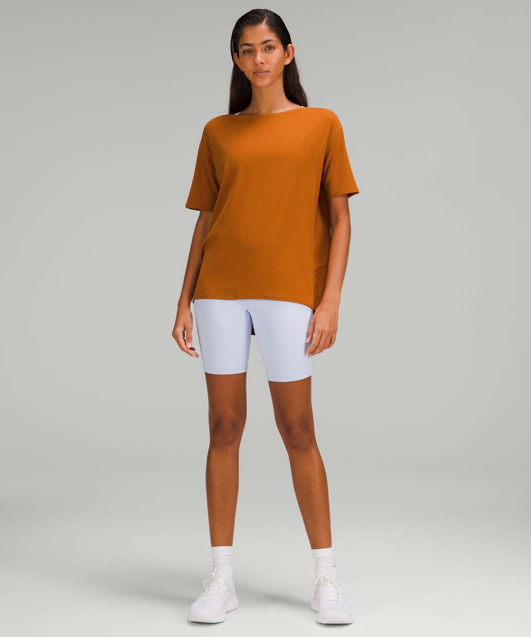 Lululemon Back in Action Short Sleeve T-Shirt *Nulu - Butternut Brown