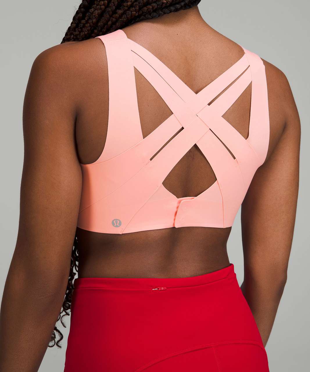 Lululemon Enlite Weave-Back Bra *High Support, A–DDD(E) Cups - Dew Pink