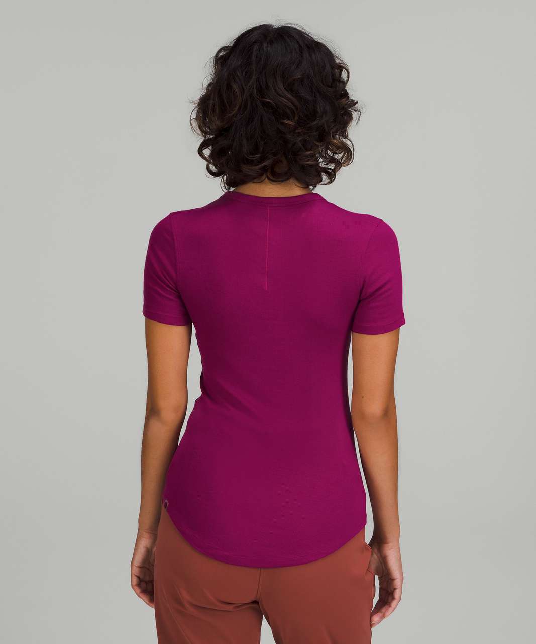 Lululemon Hold Tight Short Sleeve Shirt - Magenta Purple - lulu