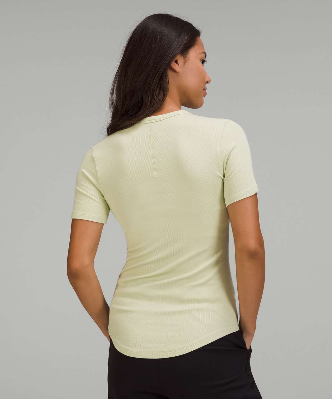 lululemon - Lululemon Ribbed Held Tight Short Sleeve Shirt