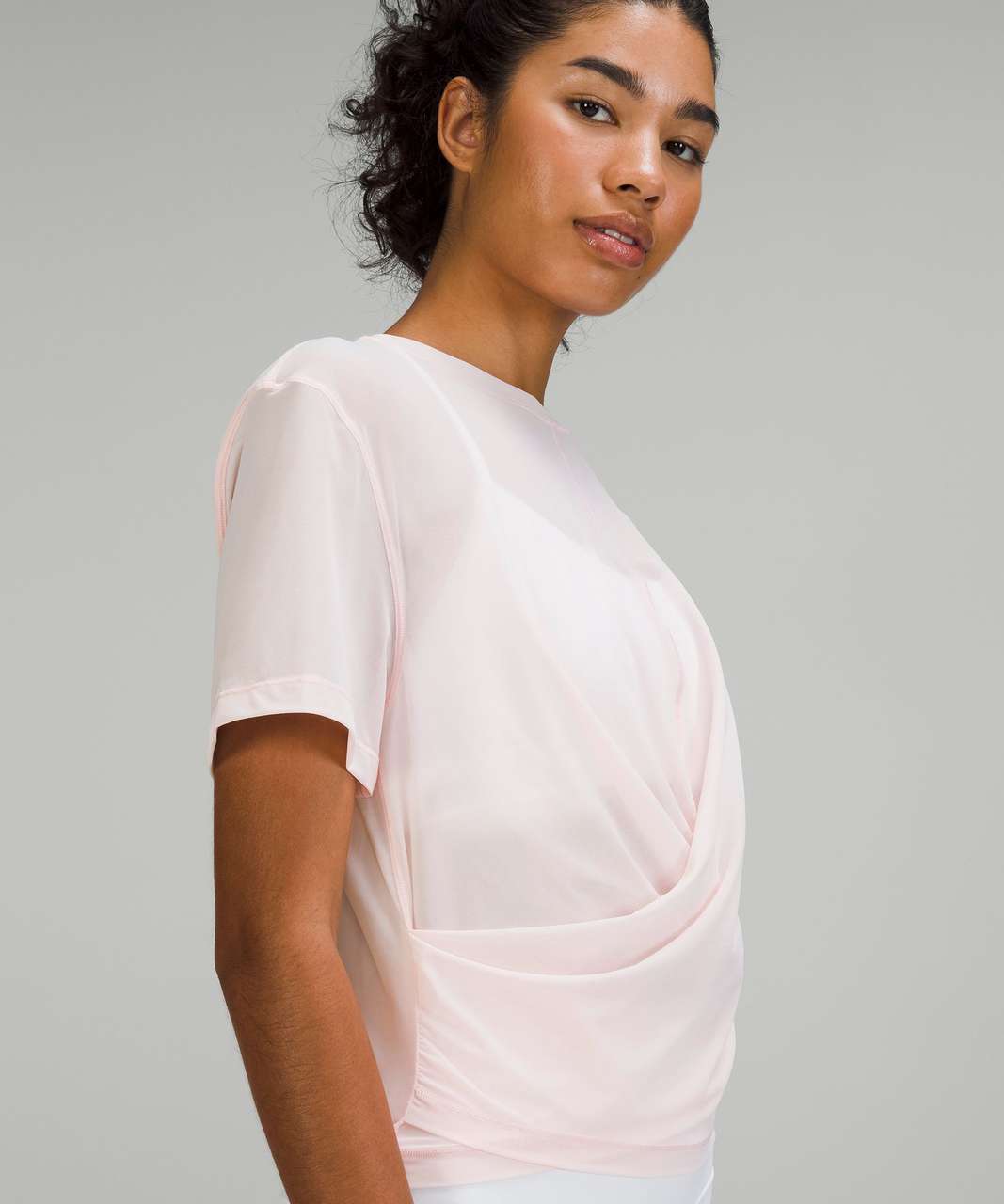 Lightweight Mesh Reversible Yoga T-Shirt