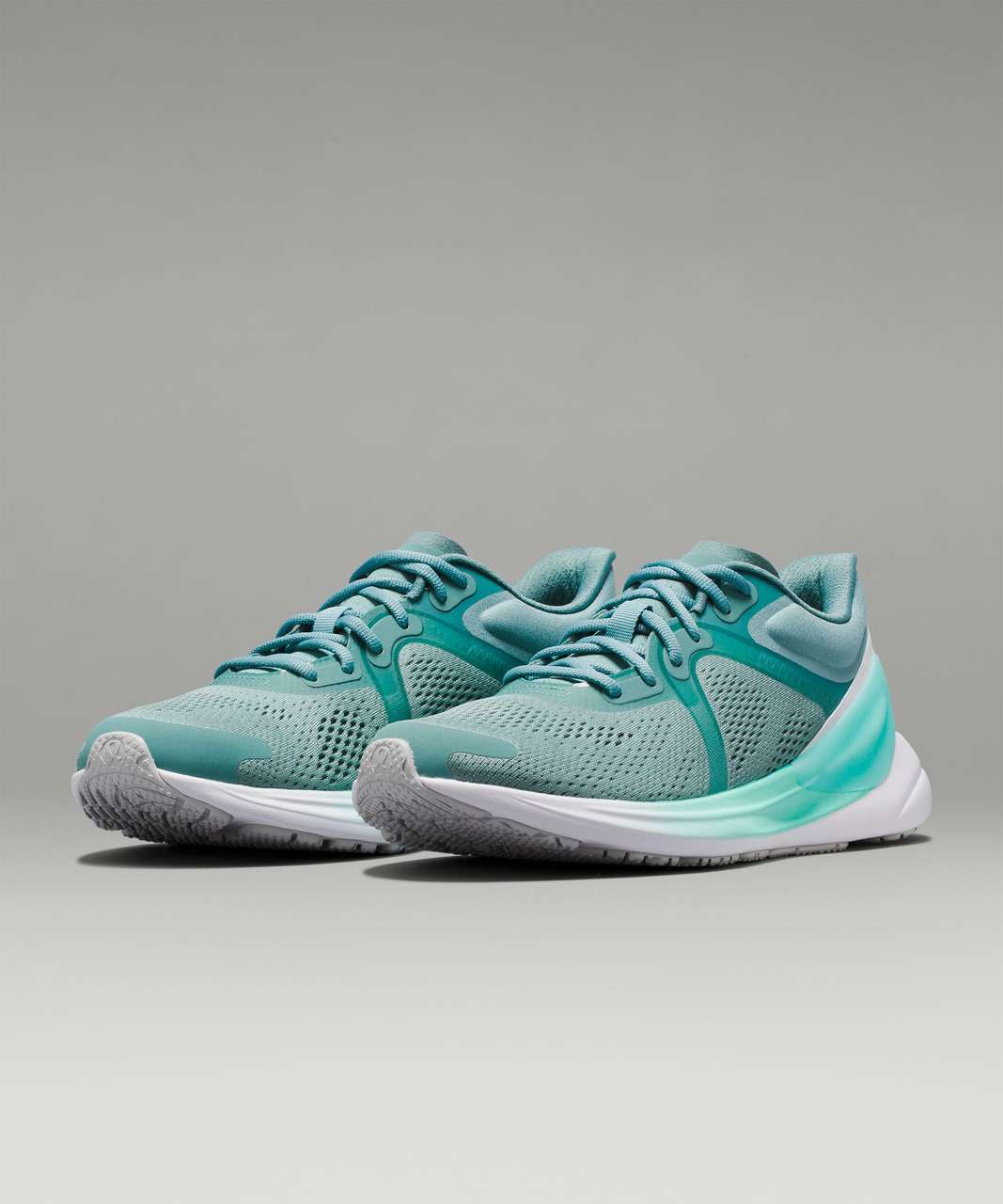 Lululemon Blissfeel Womens Running Shoe - Tidewater Teal / Wild Mint /  White - lulu fanatics