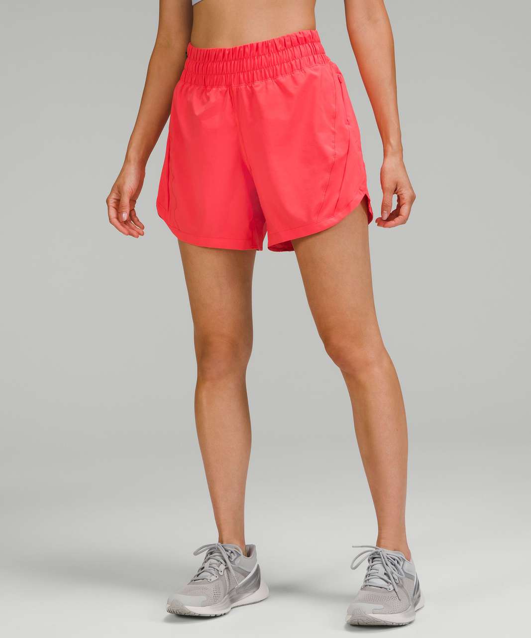 Lululemon Track That High-Rise Lined Short 5" - Pale Raspberry