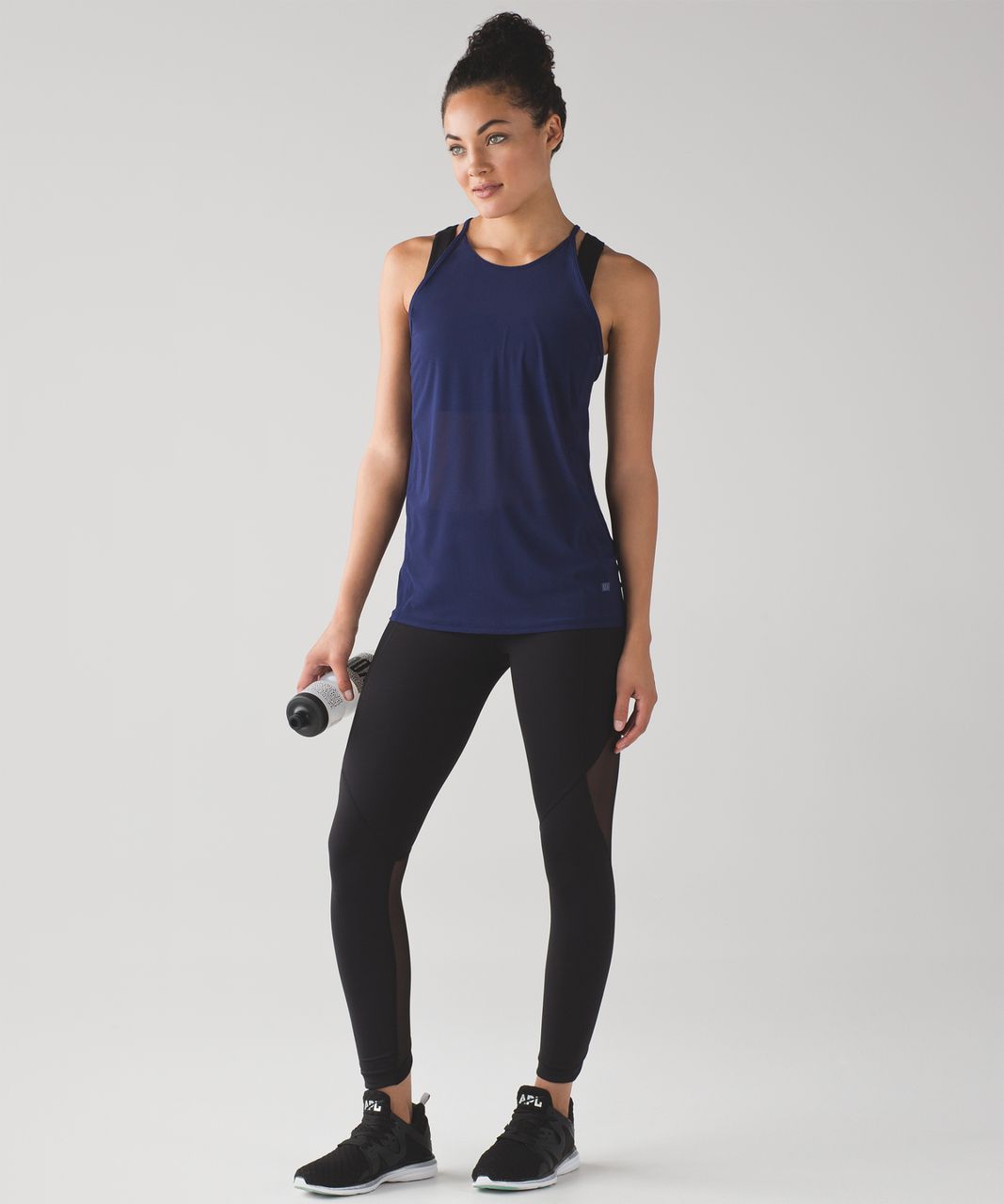 Lululemon Featherlight Singlet Mesh - Hero Blue