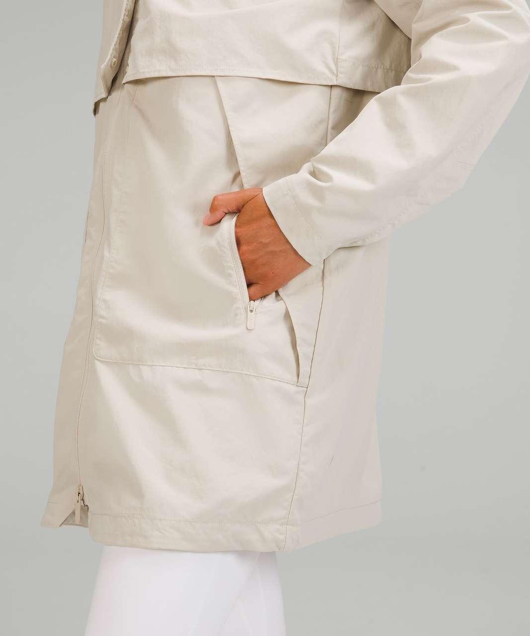 Lululemon Always Effortless Long Jacket - Natural Ivory