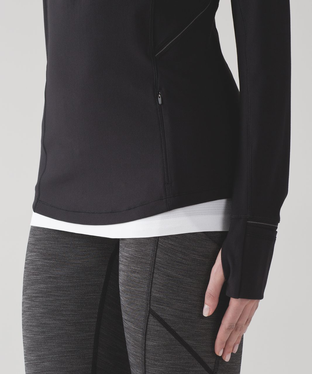 Lululemon Fresh Tracks 1/2 Zip - Black