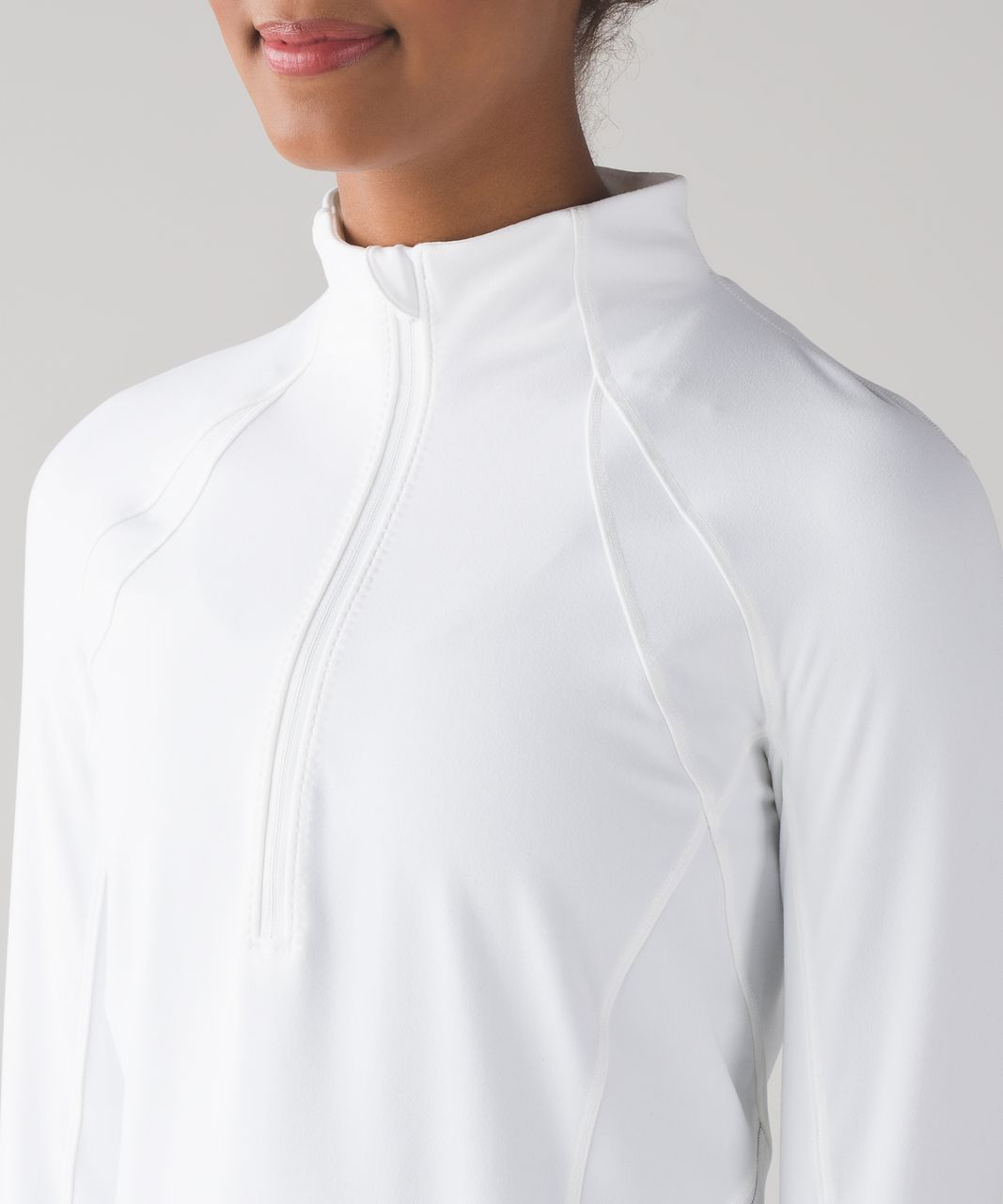 Lululemon Fresh Tracks 1/2 Zip - White