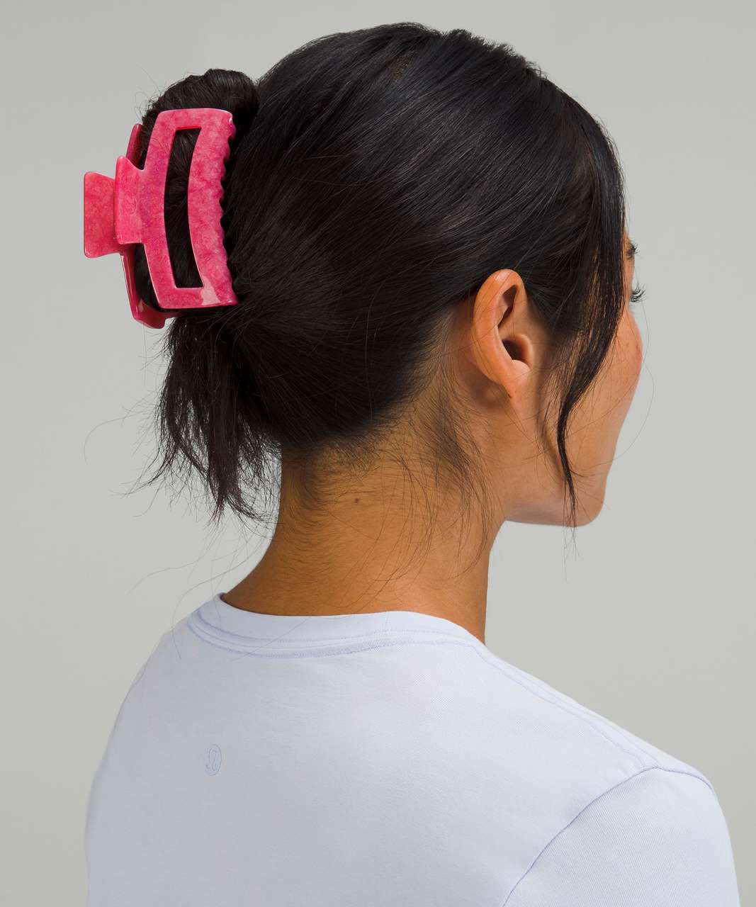 Lululemon Large Claw Hair Clip - Brier Rose / Pink Puff