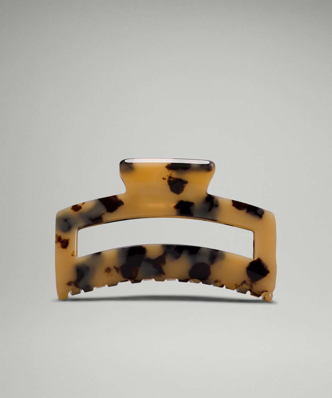 Lululemon Large Claw Hair Clip - Golden Sand / Black