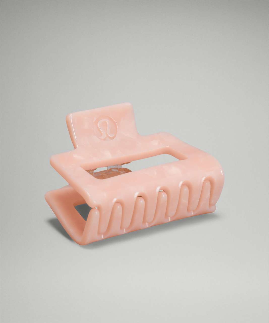 Lululemon Medium Claw Hair Clip - Flush Pink / Pink Puff