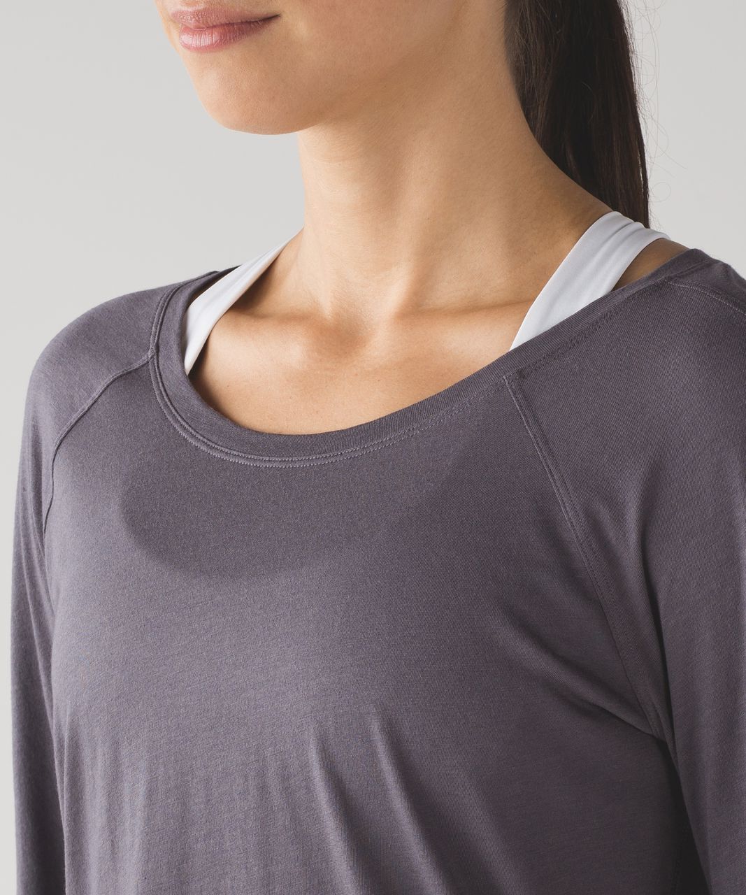 Lululemon Locarno Long Sleeve - Dark Carbon