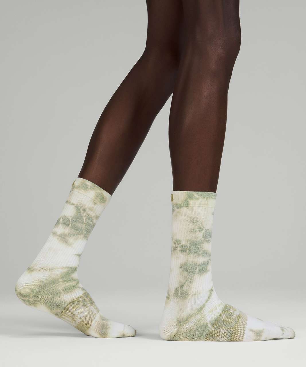 Lululemon Daily Stride Crew Sock *Tie Dye - Bronze Green