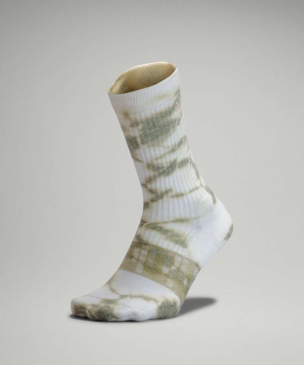 Lululemon Daily Stride Crew Sock *Tie Dye - Bronze Green