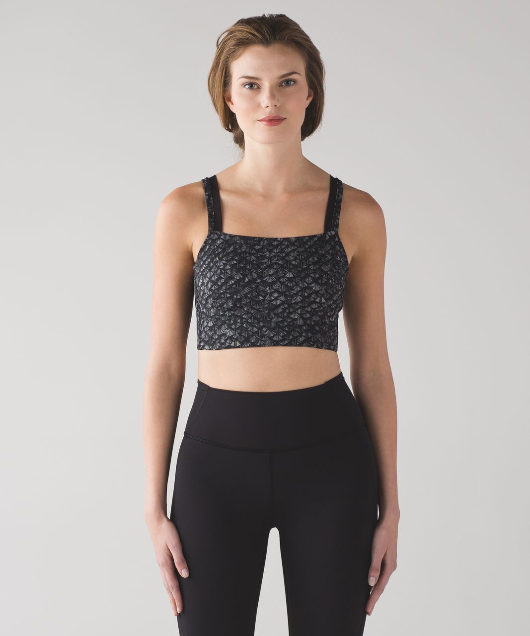 Lululemon Featherlight Bra - Iridescent Multi Black / Black