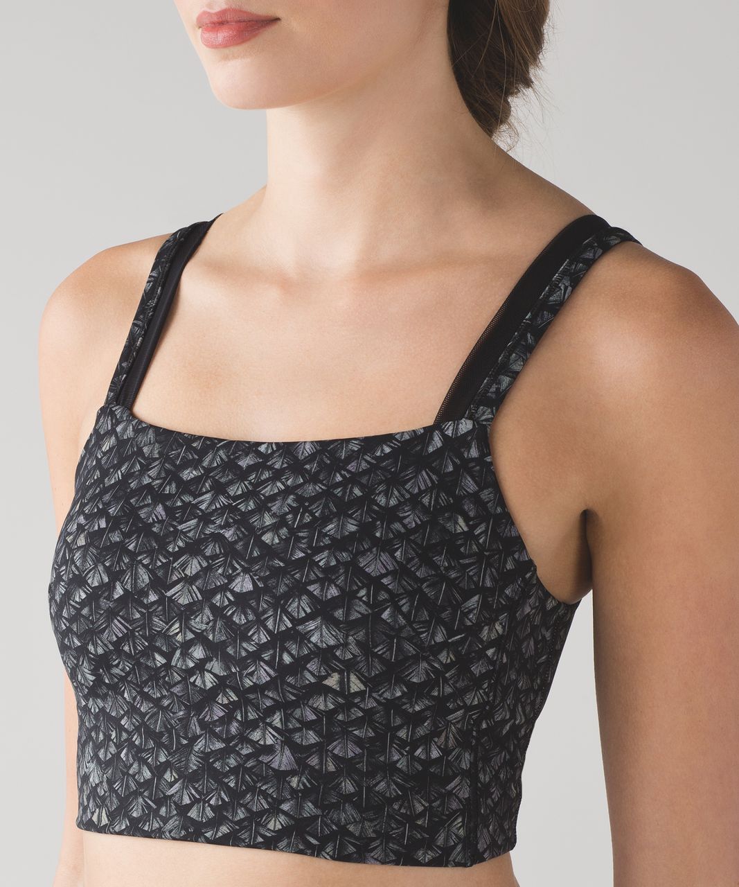 Lululemon Featherlight Bra - Iridescent Multi Black / Black