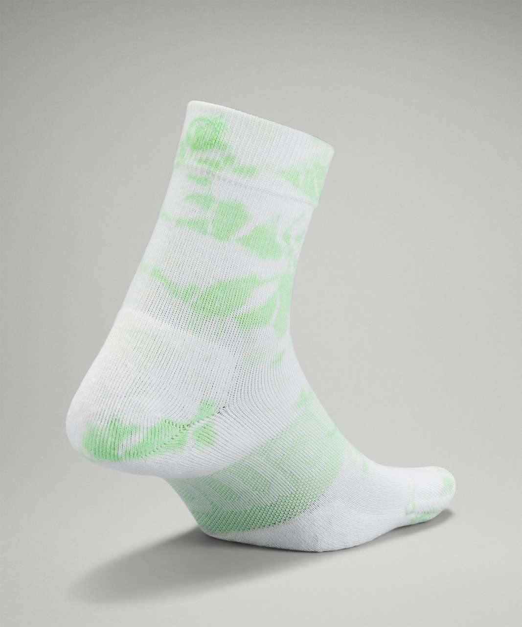 Lululemon Daily Stride Mid-Crew Sock *Tie Dye - Scream Green Light