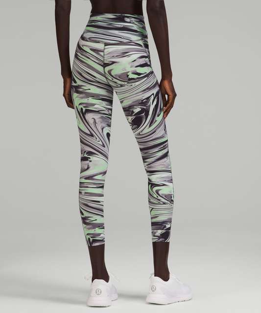 Lululemon Base Pace High-Rise Tight 28 - Estuary Grey Multi - lulu fanatics