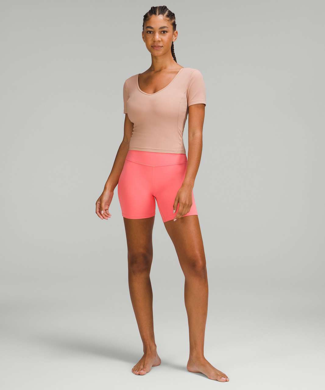 lululemon Align™ High Rise Crop 20 *Asia Fit, Pink Clay