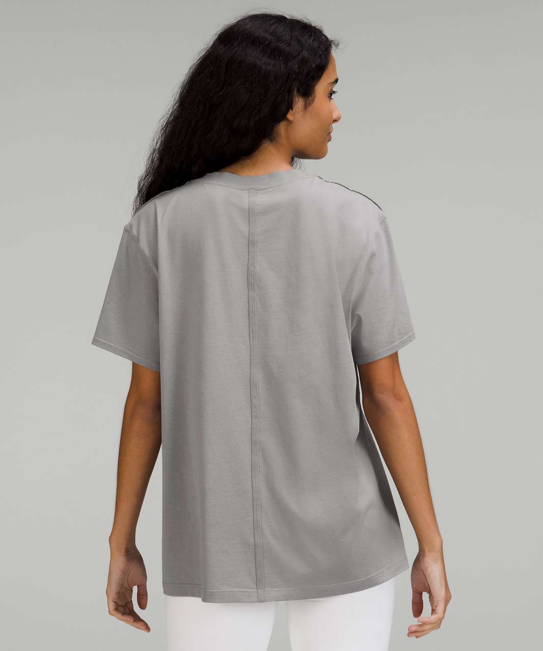 Lululemon All Yours Cotton T-Shirt - Gull Grey