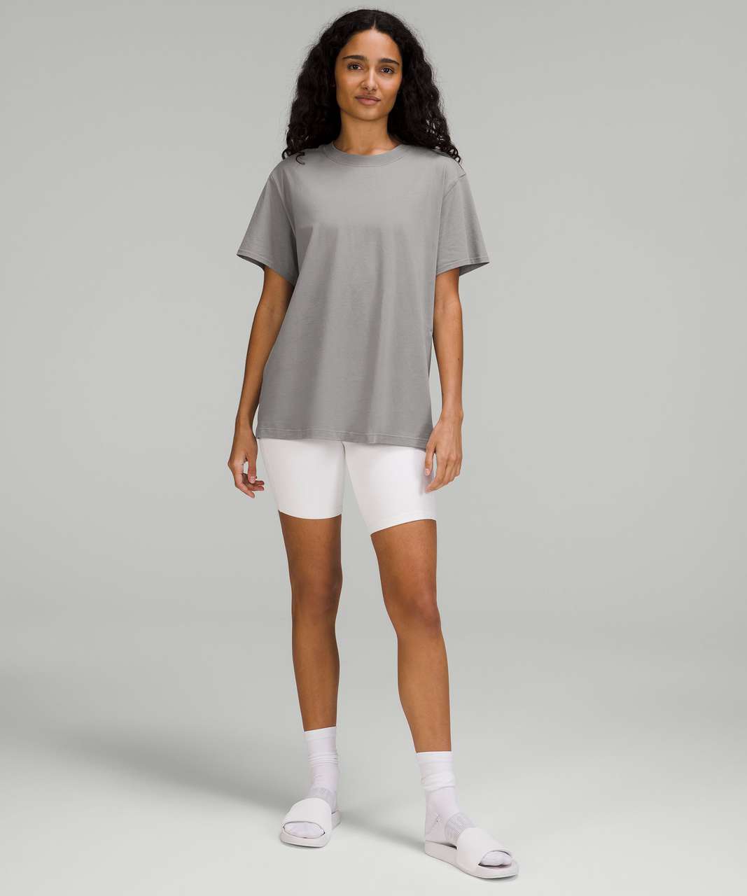 Lululemon All Yours Cotton T-Shirt - Gull Grey