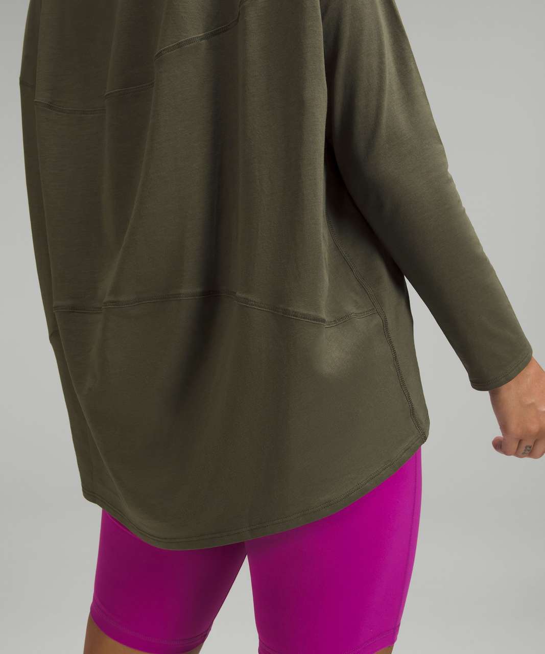 Lululemon Back in Action Long Sleeve Shirt - Carob Brown