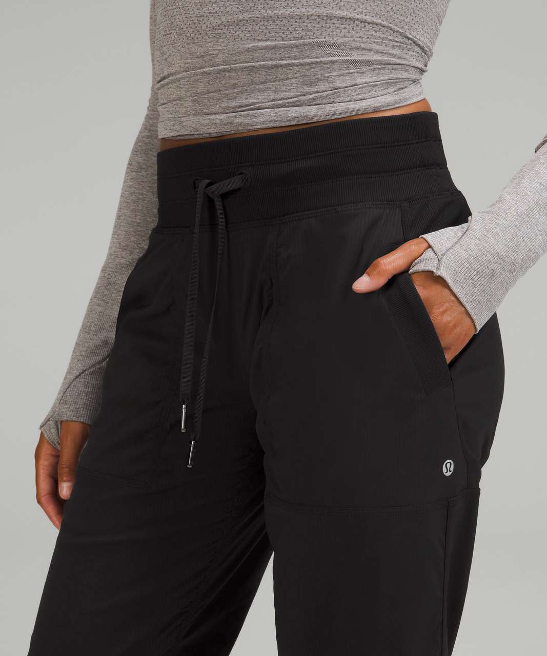 Lululemon Dance Studio Mid-Rise Full Length Pant - Black - lulu fanatics