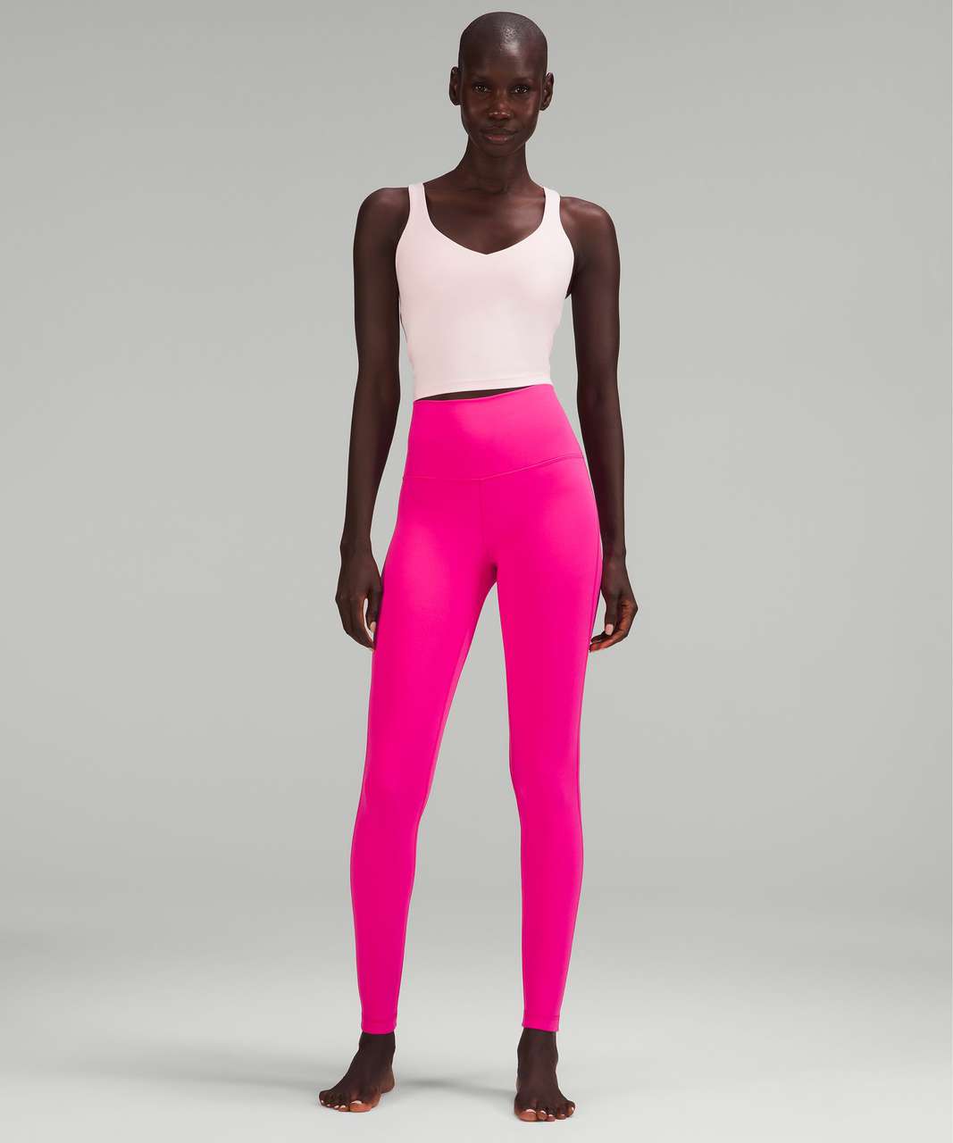 lululemon athletica, Pants & Jumpsuits, Lululemon Scuba Midrise Wideleg  Pant In Sonic Pink Size 2 New Nwt