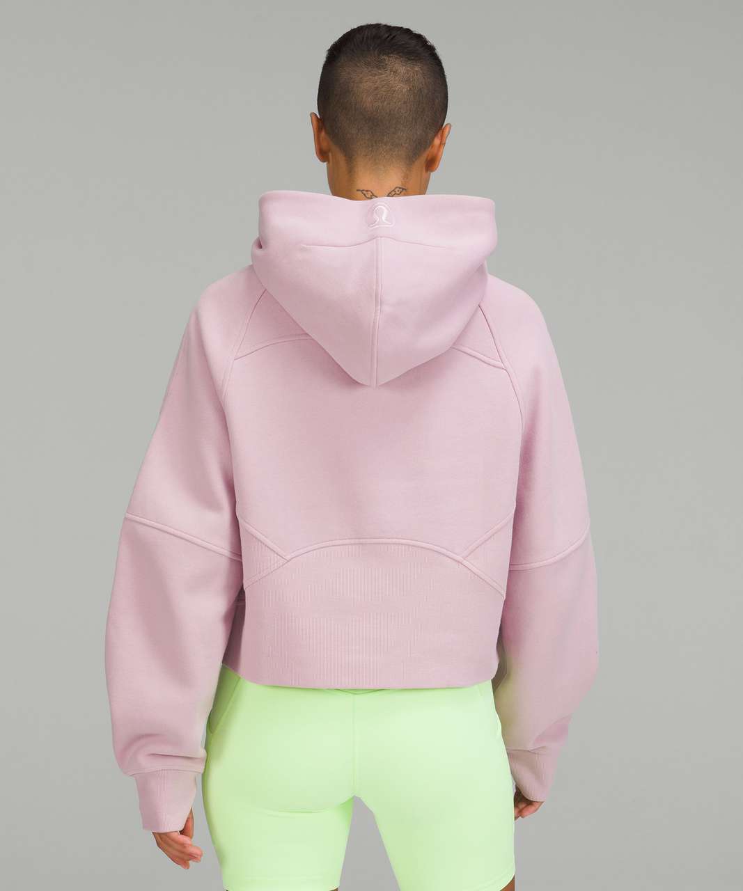 Scuba Half-Zip cotton-blend hoodie