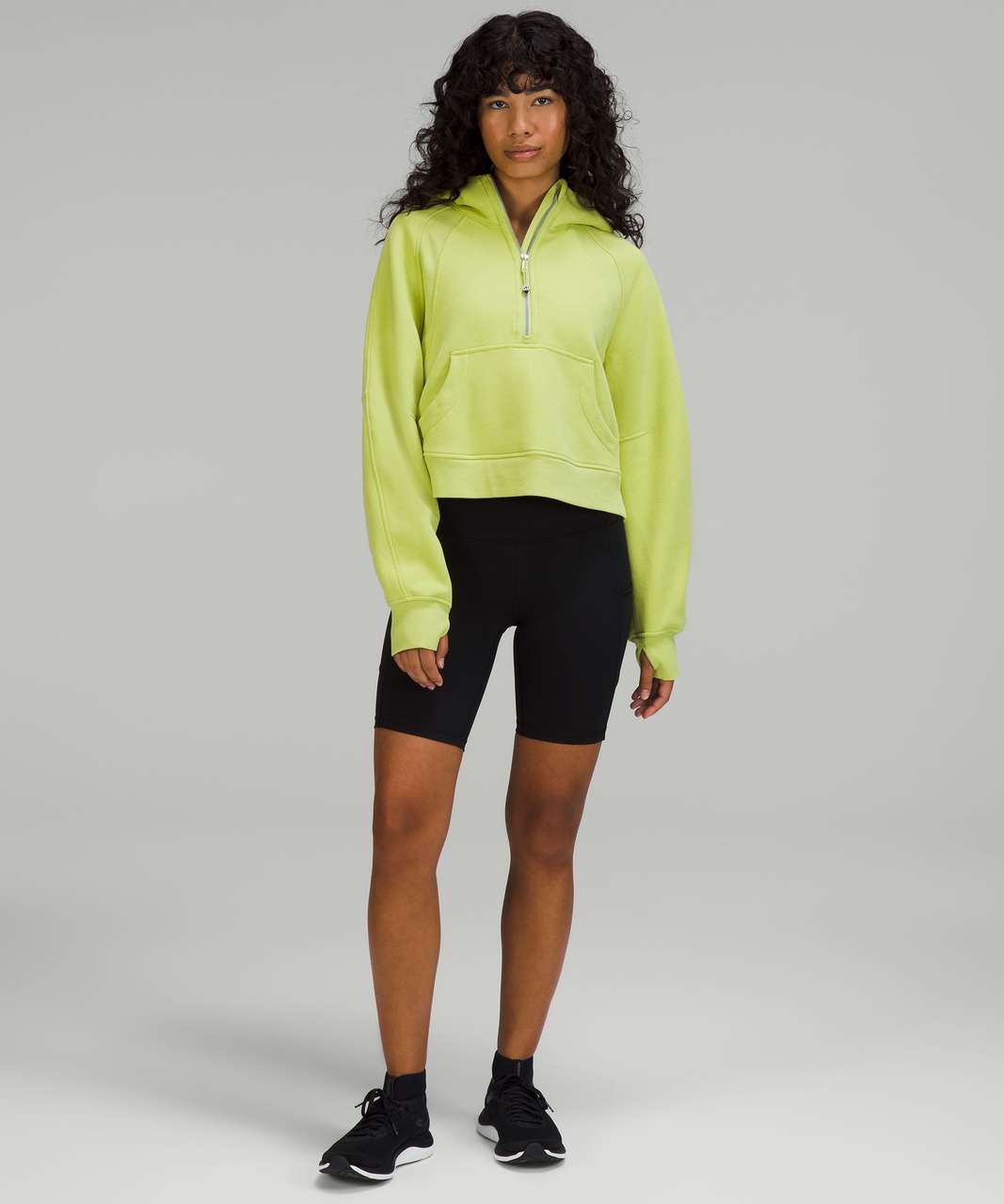 Lululemon Scuba Oversized Half-Zip Hoodie - Wasabi