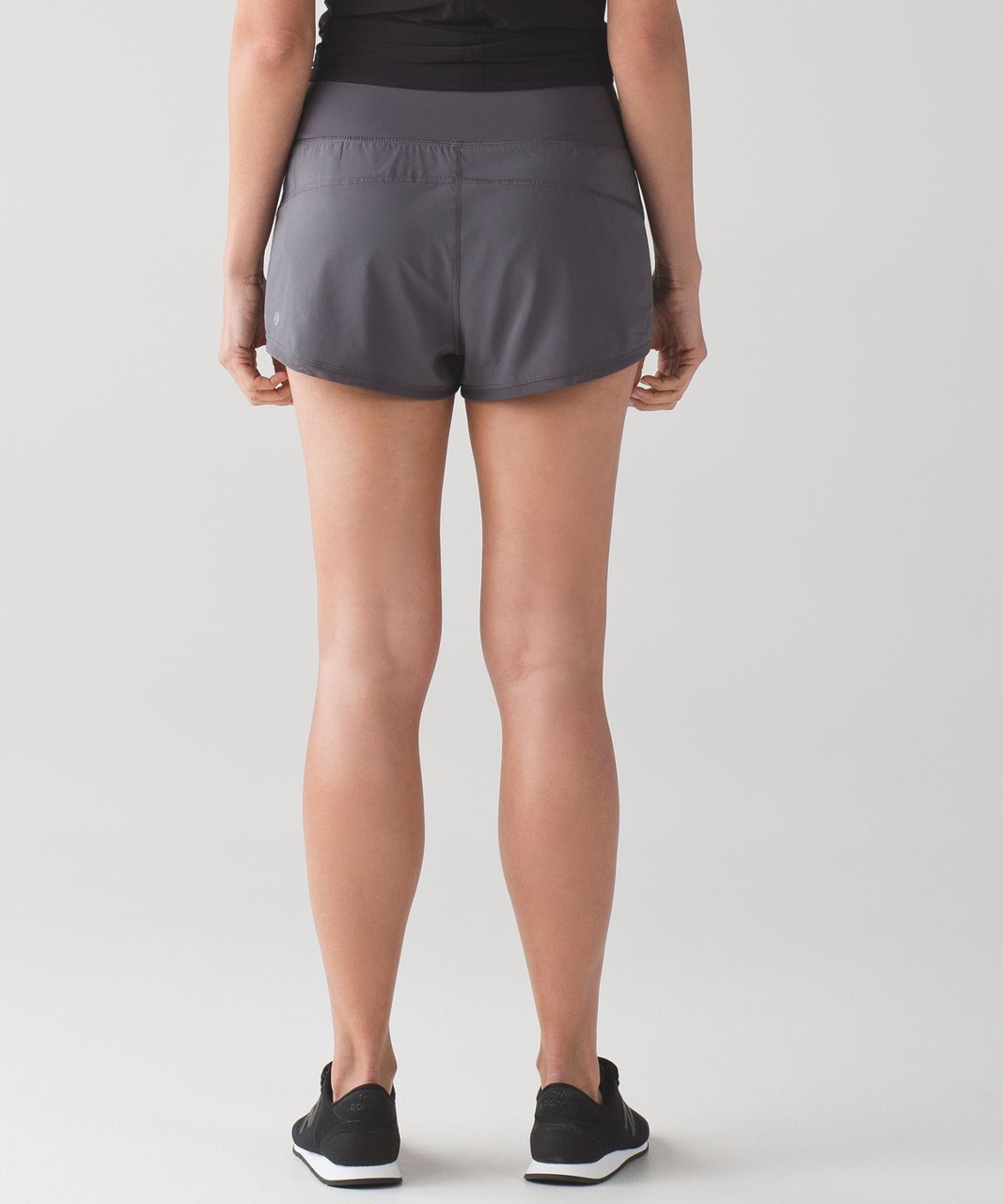 Lululemon Featherlight Short (2") - Dark Carbon