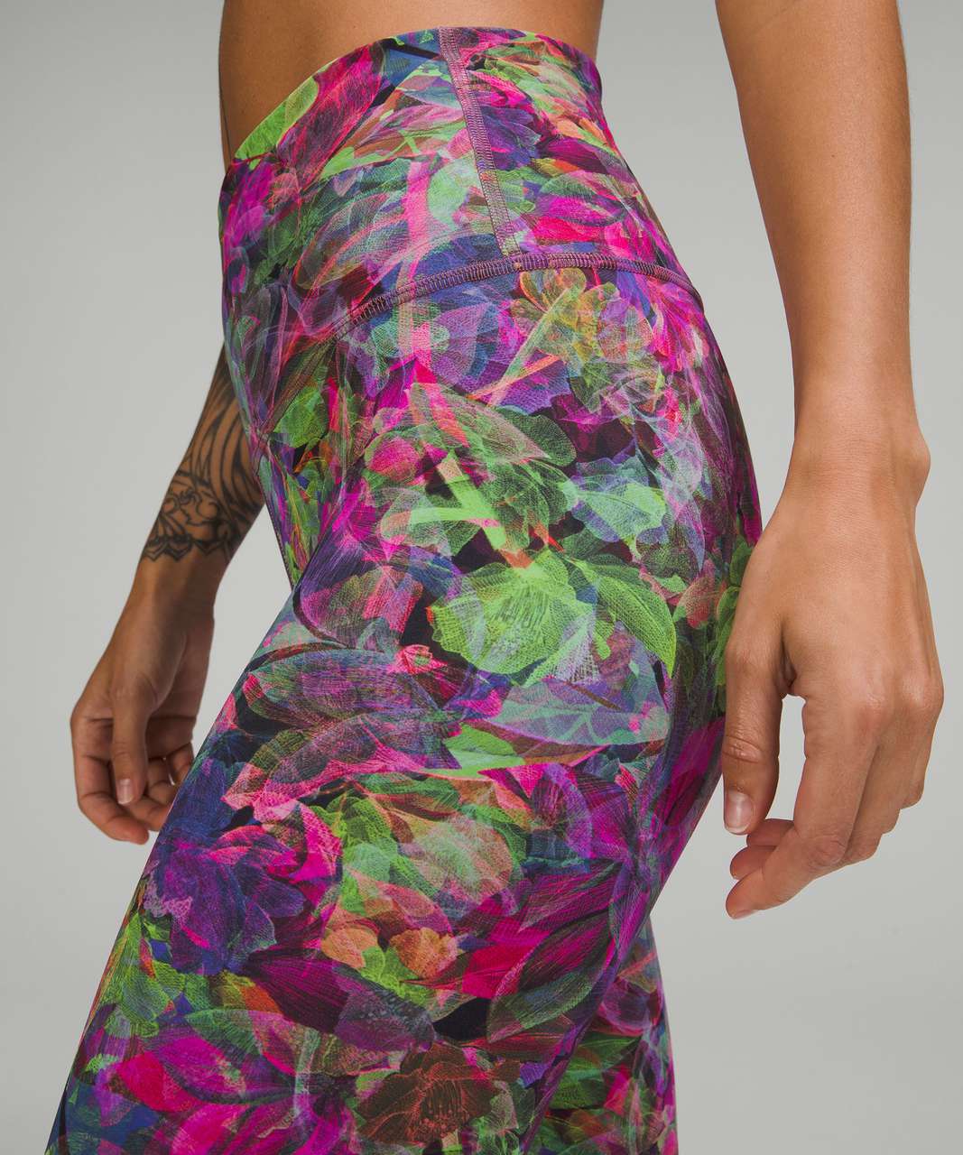 Lululemon Wunder Train High-Rise Tight 25 - Vivid Floral Tone