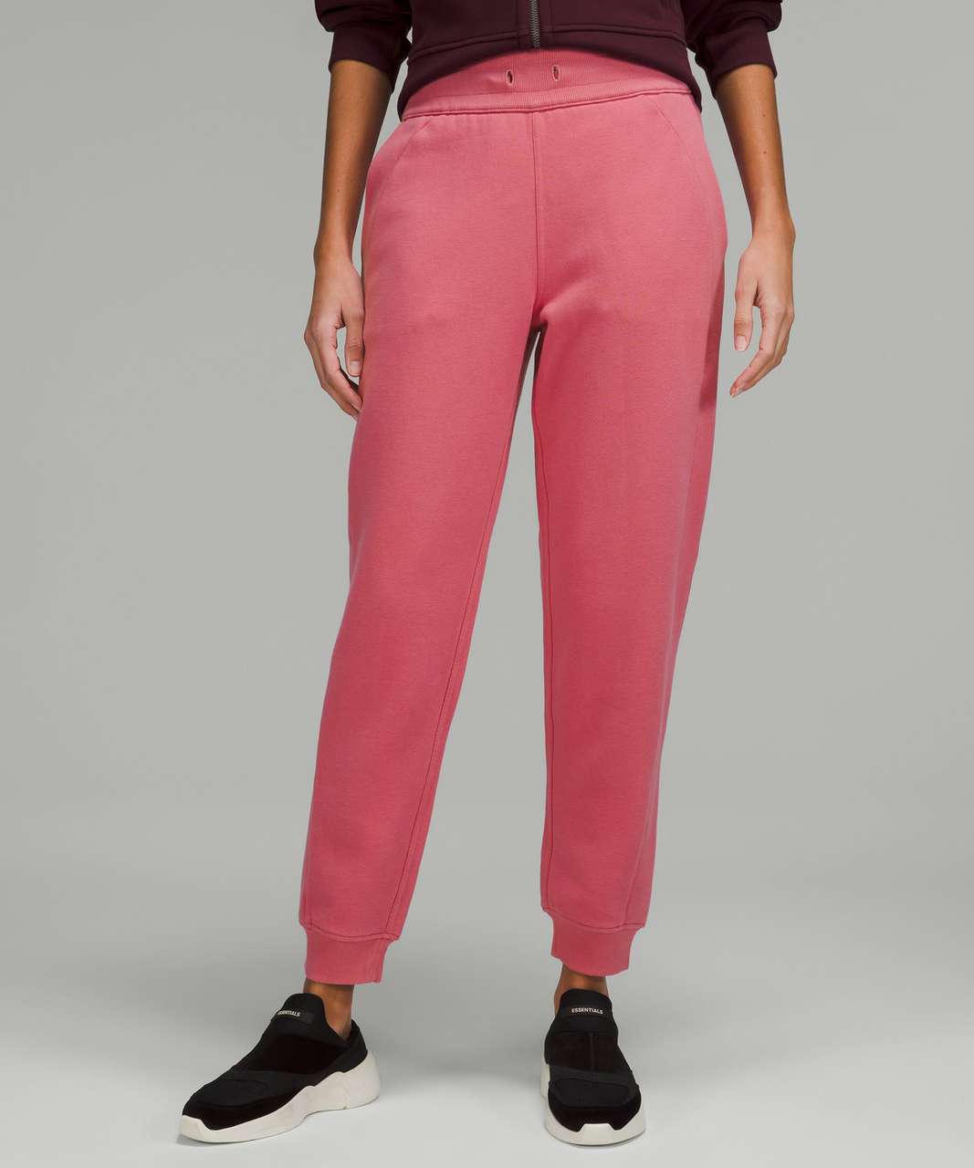 scuba high rise jogger pink｜TikTok Search