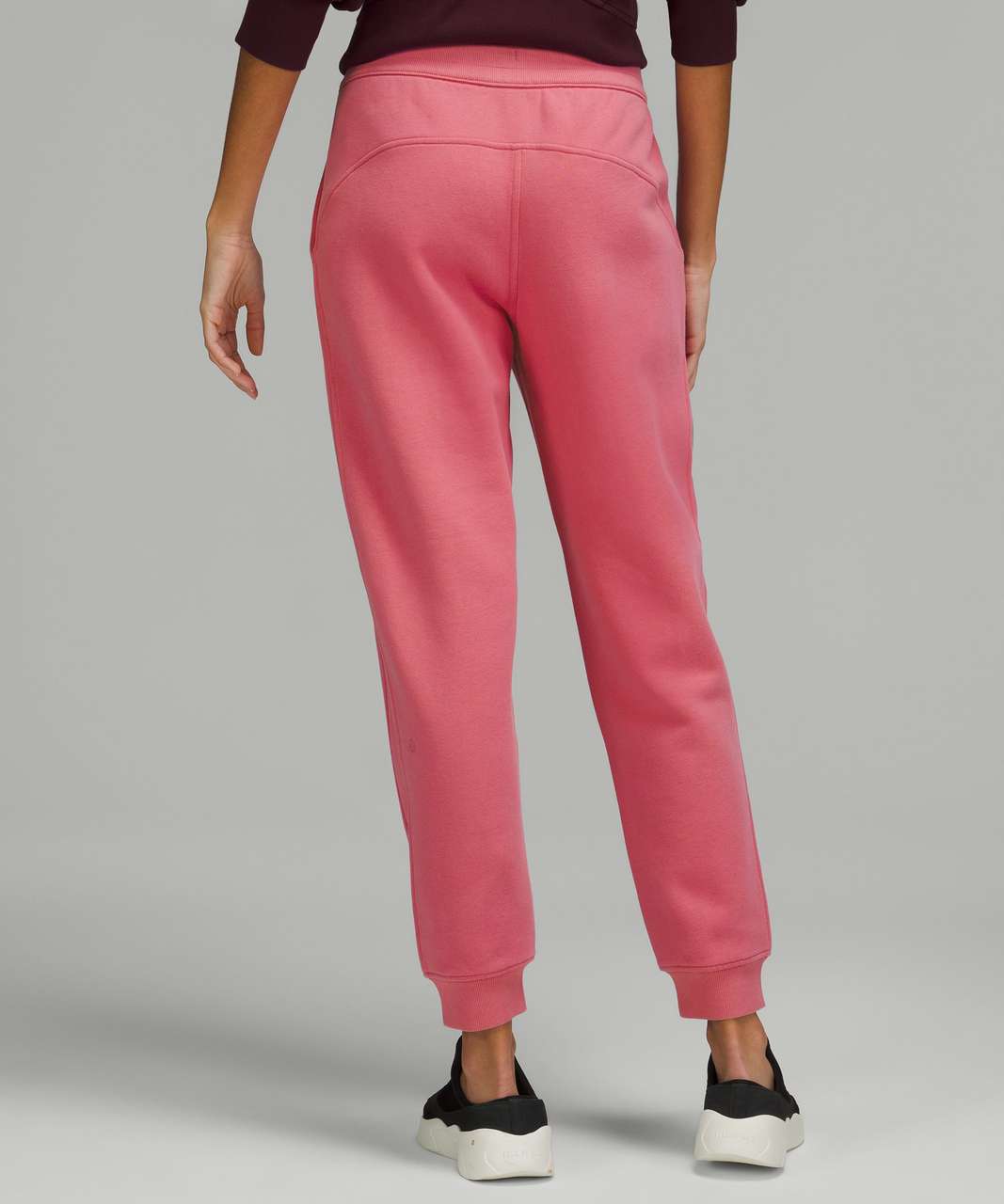 Lululemon Scuba High-Rise French Terry Jogger - Pink Blossom