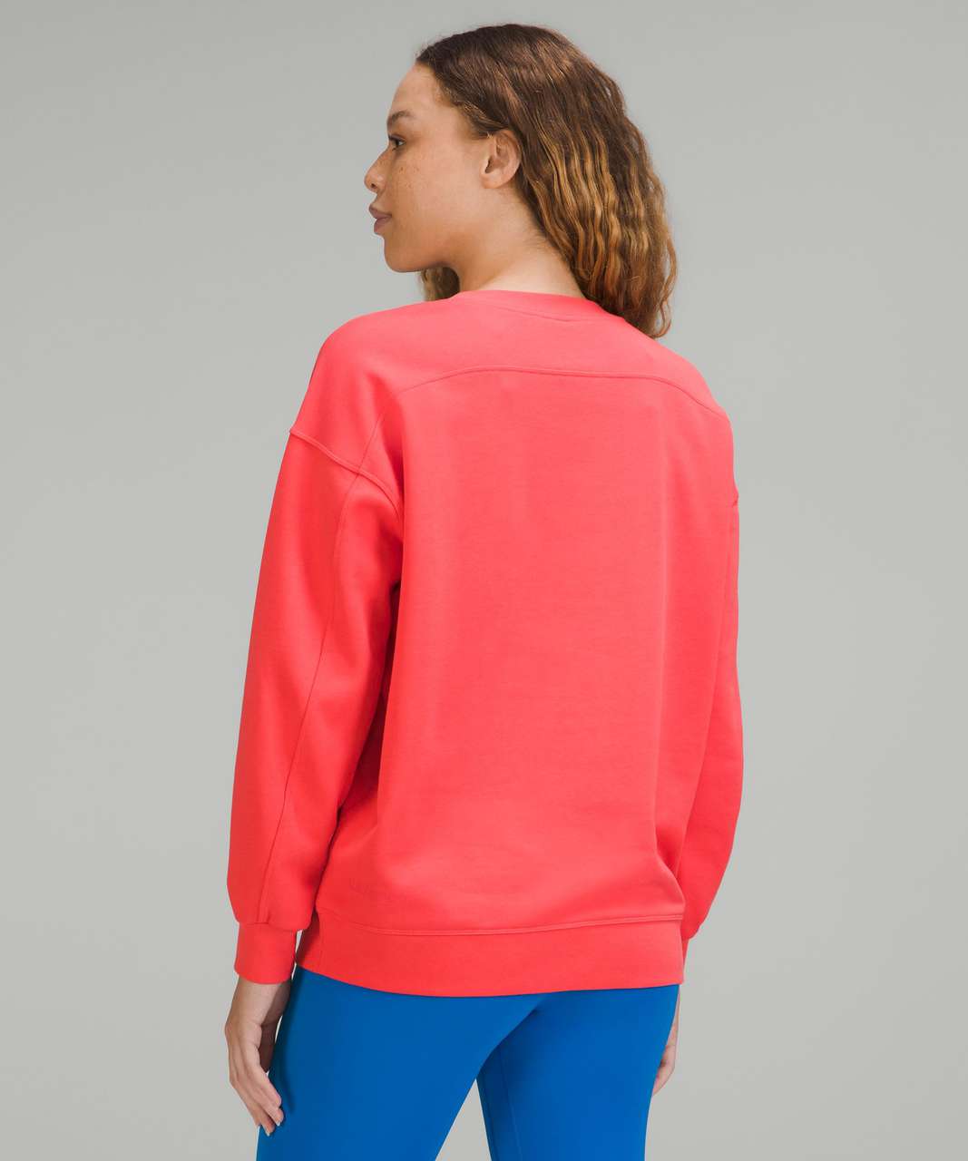 Lululemon Perfectly Oversized Crew - Pale Raspberry