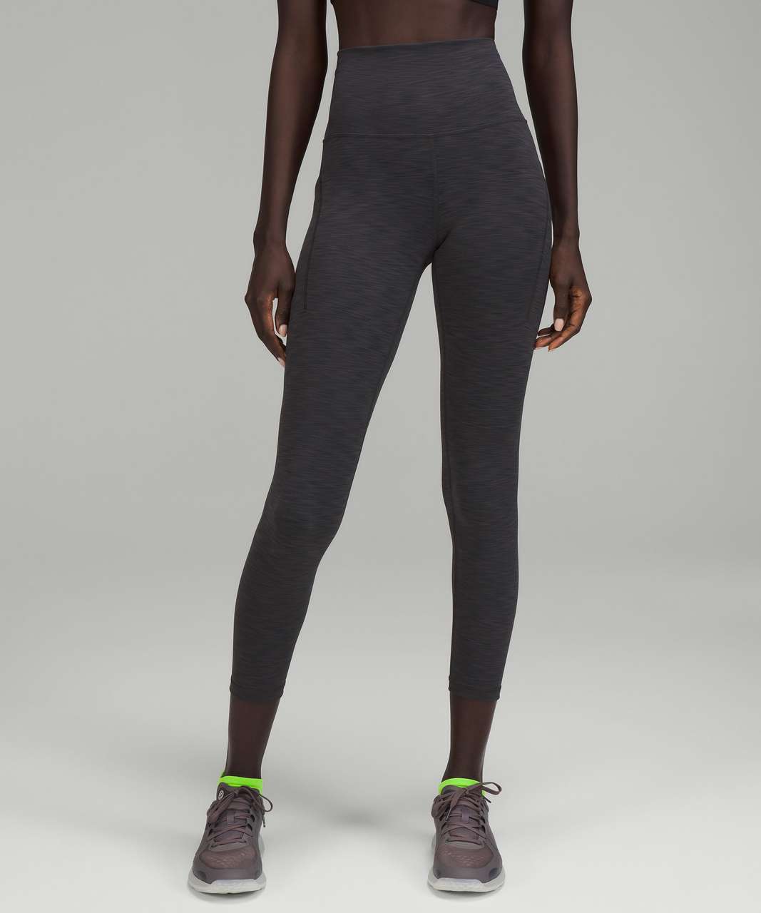 Lululemon Wunder Train High-Rise Tight 25 - True Navy - lulu fanatics