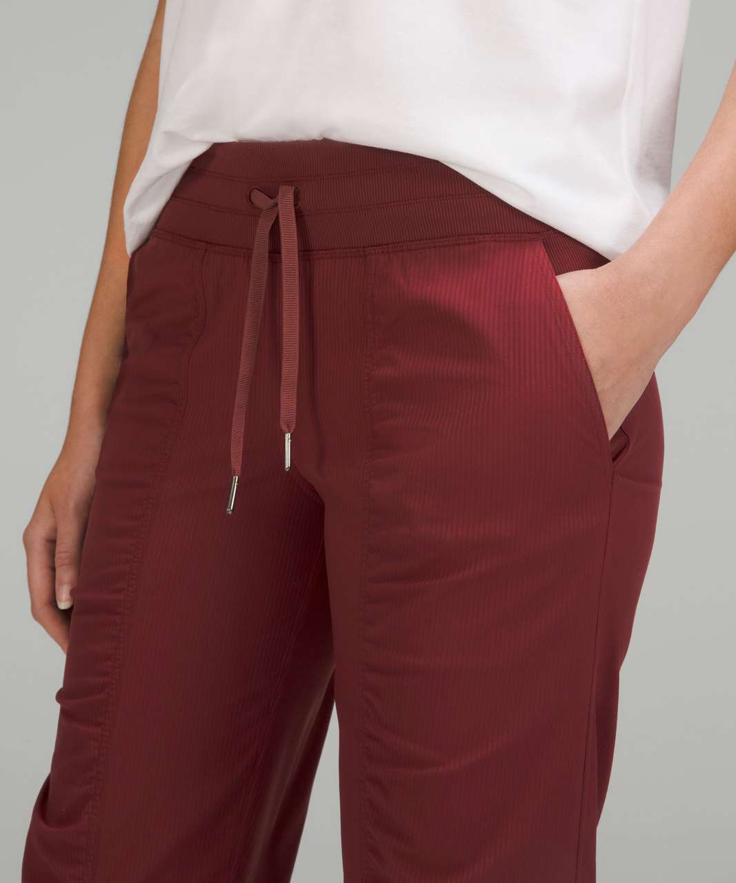 Lululemon Dance Studio Mid-Rise Jogger - Red Merlot